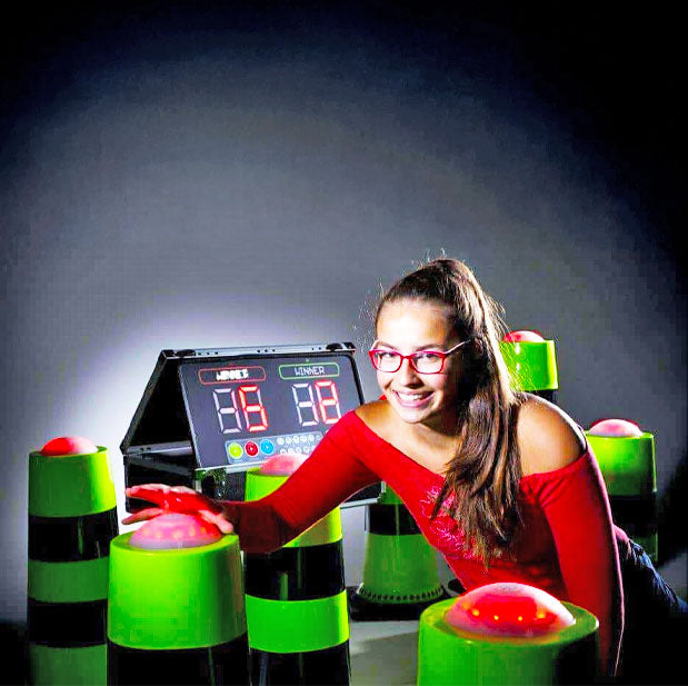 BUZZER Game mit Pylonen mieten - Sport Spiele mieten | Fußball Dart | Water Soccer ✔ Verleih BUZZER Game mit Pylonen mieten - Sport Spiele mieten | Fußball Dart | Water Soccer ✔ Verleih