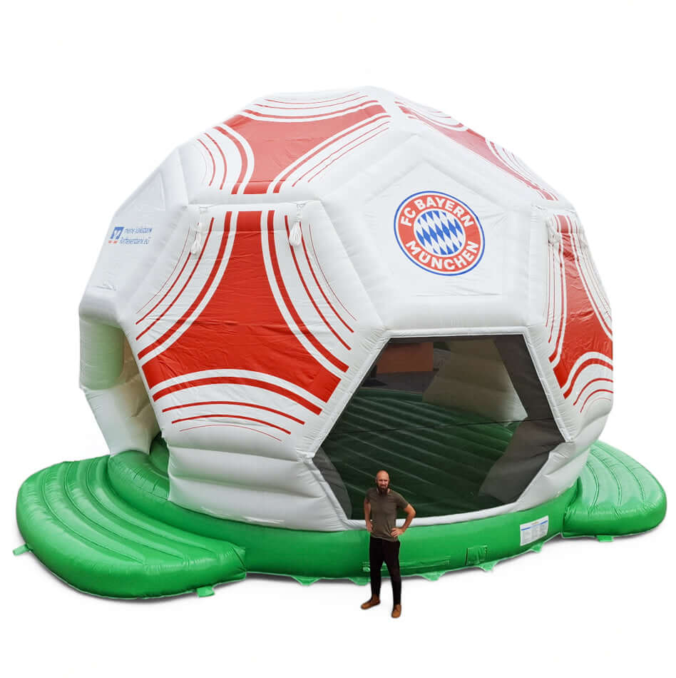 FC Bayern München Fußball Hüpfburg - Aufblasbare Werbung | Werbeträger | Inflatables online kaufen! FC Bayern München Fußball Hüpfburg - Aufblasbare Werbung | Werbeträger | Inflatables online kaufen!