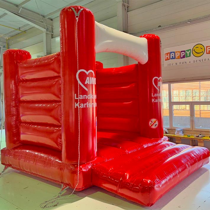 Hüpfburg AWO Landkreis mit Werbeaufdruck - Aufblasbare Werbung | Werbeträger | Inflatables online kaufen! Hüpfburg AWO Landkreis mit Werbeaufdruck - Aufblasbare Werbung | Werbeträger | Inflatables online kaufen!