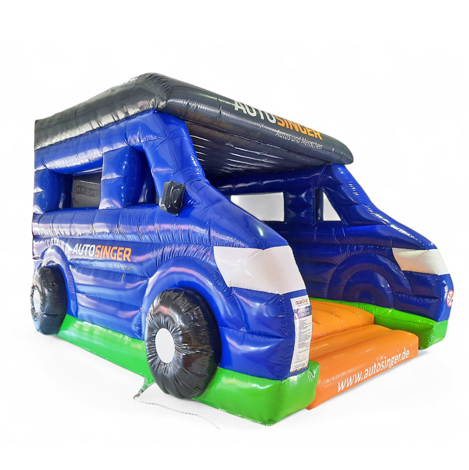 Hüpfburg im Auto-Stil personalisiert - Aufblasbare Werbung | Werbeträger | Inflatables online kaufen! Hüpfburg im Auto-Stil personalisiert - Aufblasbare Werbung | Werbeträger | Inflatables online kaufen!