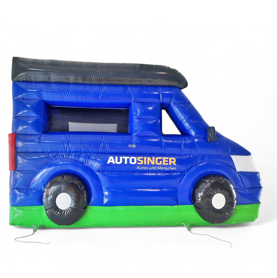 Hüpfburg im Auto-Stil personalisiert - Aufblasbare Werbung | Werbeträger | Inflatables online kaufen! Hüpfburg im Auto-Stil personalisiert - Aufblasbare Werbung | Werbeträger | Inflatables online kaufen!