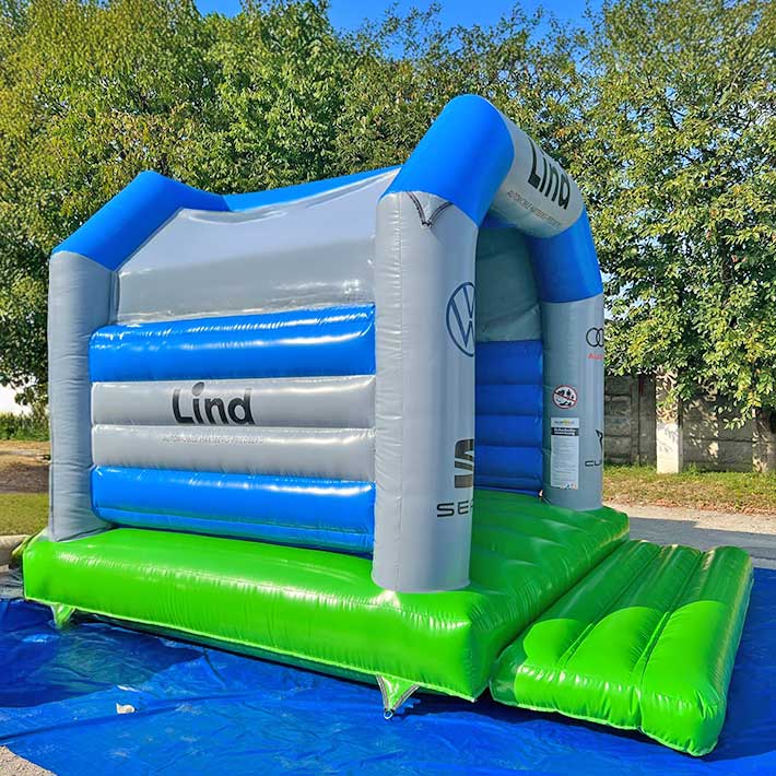 Hüpfburg Autohaus Lind - Sonderanfertigung - Aufblasbare Werbung | Werbeträger | Inflatables online kaufen! Hüpfburg Autohaus Lind - Sonderanfertigung - Aufblasbare Werbung | Werbeträger | Inflatables online kaufen!