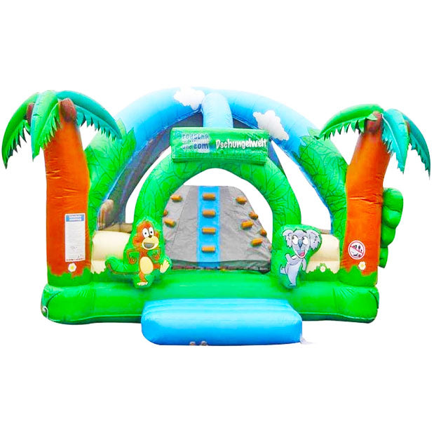 Hüpfburg Dschungelwelt - Aufblasbare Werbung | Werbeträger | Inflatables online kaufen! Hüpfburg Dschungelwelt - Aufblasbare Werbung | Werbeträger | Inflatables online kaufen!