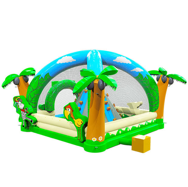 Hüpfburg Dschungelwelt - Aufblasbare Werbung | Werbeträger | Inflatables online kaufen! Hüpfburg Dschungelwelt - Aufblasbare Werbung | Werbeträger | Inflatables online kaufen!