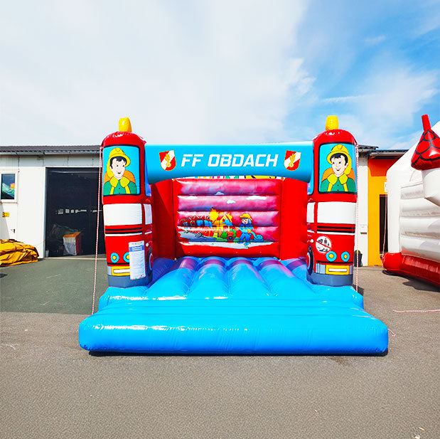 Hüpfburg Feuerwehrauto ohne Dach - Aufblasbare Werbung | Werbeträger | Inflatables online kaufen! Hüpfburg Feuerwehrauto ohne Dach - Aufblasbare Werbung | Werbeträger | Inflatables online kaufen!