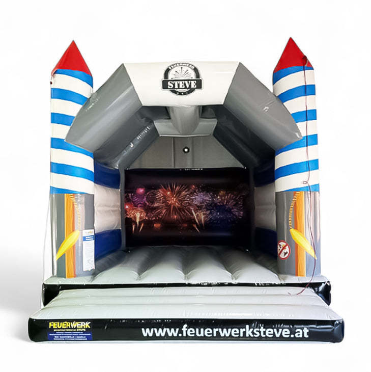 Hüpfburg Feuerwerk Rakete - Pyrotechnik - Aufblasbare Werbung | Werbeträger | Inflatables online kaufen! Hüpfburg Feuerwerk Rakete - Pyrotechnik - Aufblasbare Werbung | Werbeträger | Inflatables online kaufen!