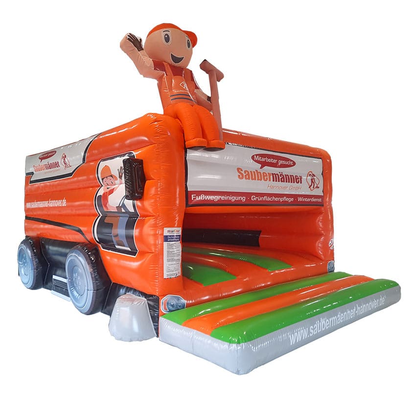 Hüpfburg Kehrmaschine Fahrzeug - Aufblasbare Werbung | Werbeträger | Inflatables online kaufen! Hüpfburg Kehrmaschine Fahrzeug - Aufblasbare Werbung | Werbeträger | Inflatables online kaufen!