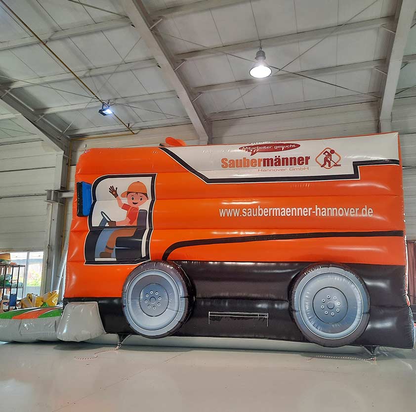 Hüpfburg Kehrmaschine Fahrzeug - Aufblasbare Werbung | Werbeträger | Inflatables online kaufen! Hüpfburg Kehrmaschine Fahrzeug - Aufblasbare Werbung | Werbeträger | Inflatables online kaufen!