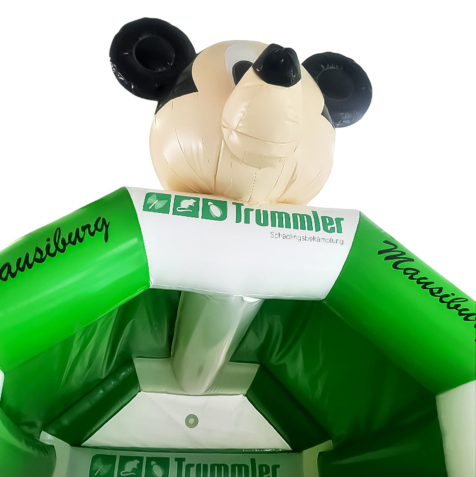 Hüpfburg Maus Schädlingsbekämpfung mit Rutsche - Aufblasbare Werbung | Werbeträger | Inflatables online kaufen! Hüpfburg Maus Schädlingsbekämpfung mit Rutsche - Aufblasbare Werbung | Werbeträger | Inflatables online kaufen!