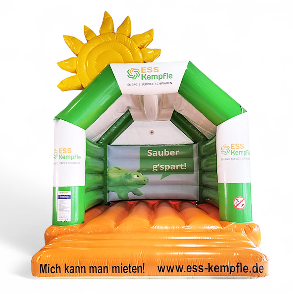 Hüpfburg Photovoltaik Anlage mit Sonne - Aufblasbare Werbung | Werbeträger | Inflatables online kaufen! Hüpfburg Photovoltaik Anlage mit Sonne - Aufblasbare Werbung | Werbeträger | Inflatables online kaufen!