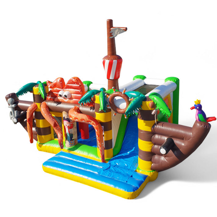 Hüpfburg Pirat mit Rutsche Multiplay - Hüpfburgen kaufen mit 5 Jahren Garantie | In AT, DE & CH Hüpfburg Pirat mit Rutsche Multiplay - Hüpfburgen kaufen mit 5 Jahren Garantie | In AT, DE & CH