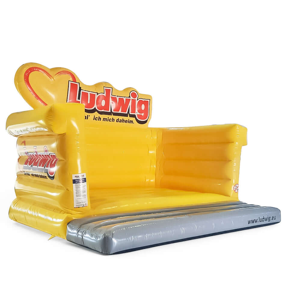Hüpfburg Sofa, Couch, Möbelstück - Sonderanfertigung - Aufblasbare Produktnachbildung kaufen | Werben in Großformat Hüpfburg Sofa, Couch, Möbelstück - Sonderanfertigung - Aufblasbare Produktnachbildung kaufen | Werben in Großformat