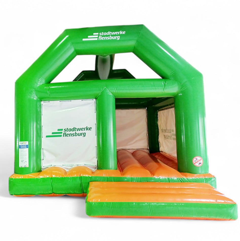 Hüpfburg Sonderanfertigung Stadtwerke Flensburg - Aufblasbare Werbung | Werbeträger | Inflatables online kaufen! Hüpfburg Sonderanfertigung Stadtwerke Flensburg - Aufblasbare Werbung | Werbeträger | Inflatables online kaufen!