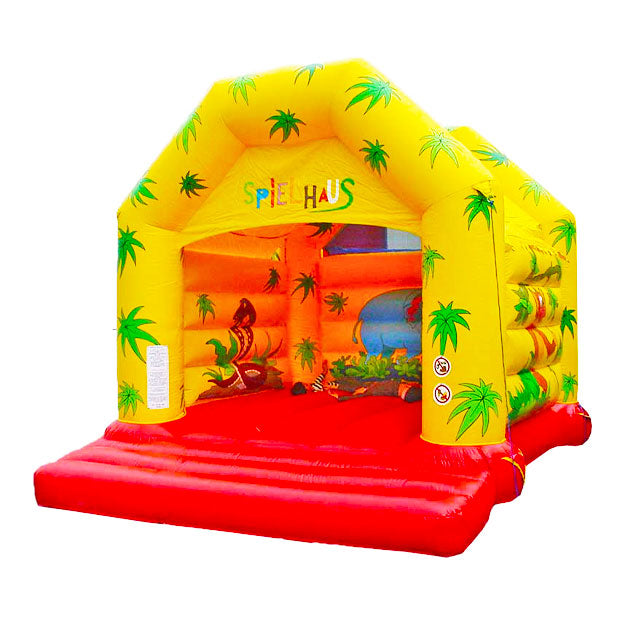 Hüpfburg Spielhaus mit Dach - Aufblasbare Werbung | Werbeträger | Inflatables online kaufen! Hüpfburg Spielhaus mit Dach - Aufblasbare Werbung | Werbeträger | Inflatables online kaufen!