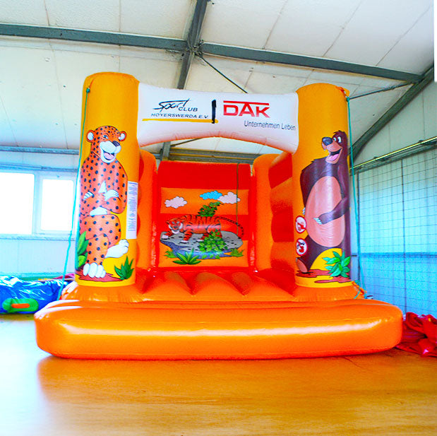 Hüpfburg Tiger – Bär DAK - Aufblasbare Werbung | Werbeträger | Inflatables online kaufen! Hüpfburg Tiger – Bär DAK - Aufblasbare Werbung | Werbeträger | Inflatables online kaufen!