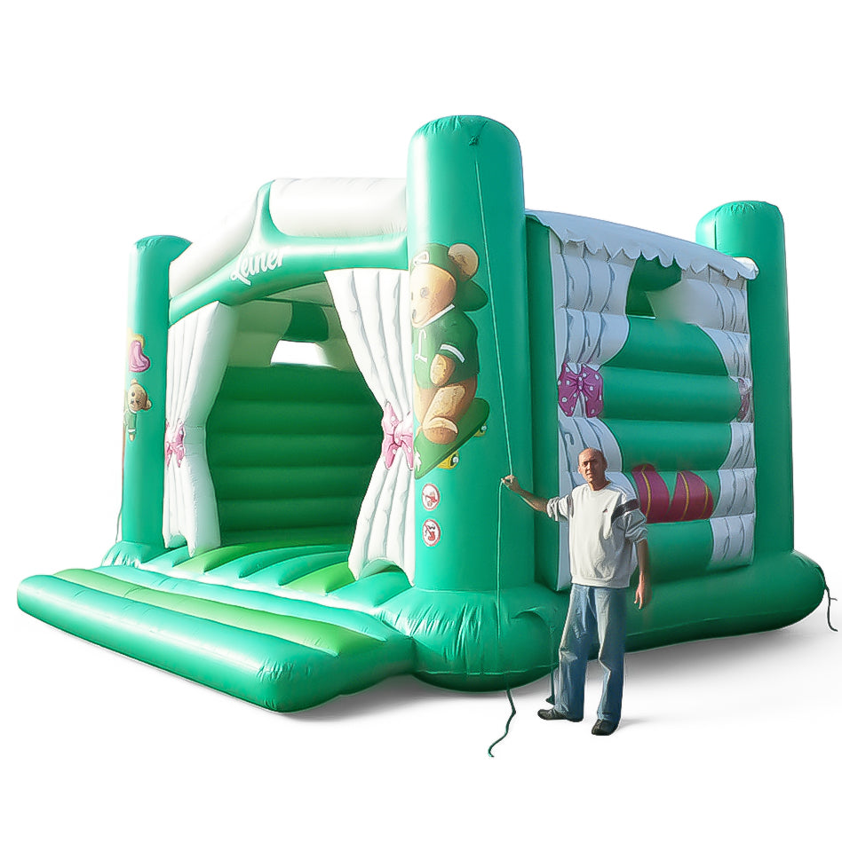 Hüpfburg Bett Leiner mit Vorhang - Aufblasbare Werbung | Werbeträger | Inflatables online kaufen! Hüpfburg Bett Leiner mit Vorhang - Aufblasbare Werbung | Werbeträger | Inflatables online kaufen!