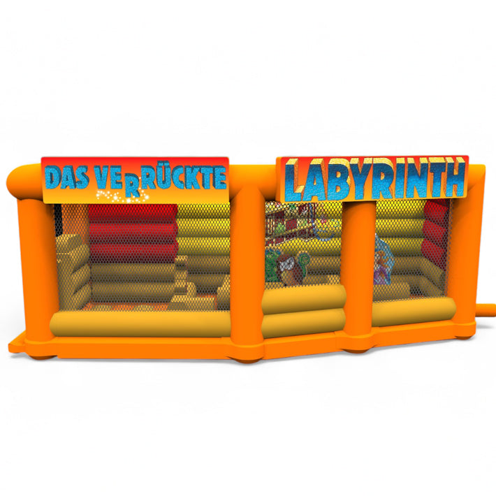 Hüpfburg das verrückte Labyrinth - Aufblasbare Werbung | Werbeträger | Inflatables online kaufen! Hüpfburg das verrückte Labyrinth - Aufblasbare Werbung | Werbeträger | Inflatables online kaufen!