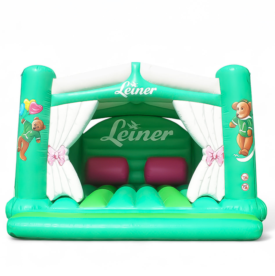 Hüpfburg Bett Leiner mit Vorhang - Aufblasbare Werbung | Werbeträger | Inflatables online kaufen! Hüpfburg Bett Leiner mit Vorhang - Aufblasbare Werbung | Werbeträger | Inflatables online kaufen!