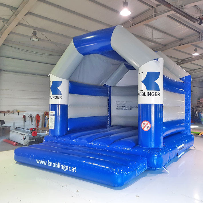 Hüpfburg mit Werbung Knoblinger - Aufblasbare Werbung | Werbeträger | Inflatables online kaufen! Hüpfburg mit Werbung Knoblinger - Aufblasbare Werbung | Werbeträger | Inflatables online kaufen!