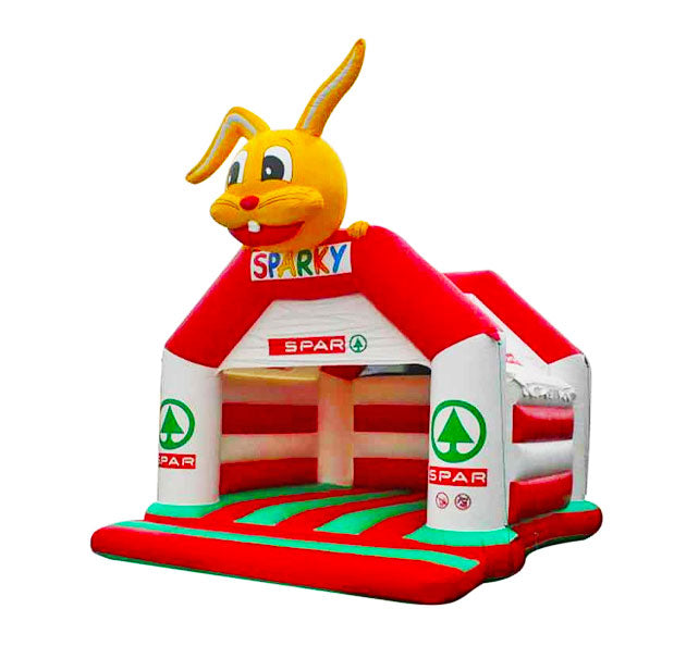 Hüpfurg Hase Spar mit 3D Hasenkopf - Aufblasbare Werbung | Werbeträger | Inflatables online kaufen! Hüpfurg Hase Spar mit 3D Hasenkopf - Aufblasbare Werbung | Werbeträger | Inflatables online kaufen!