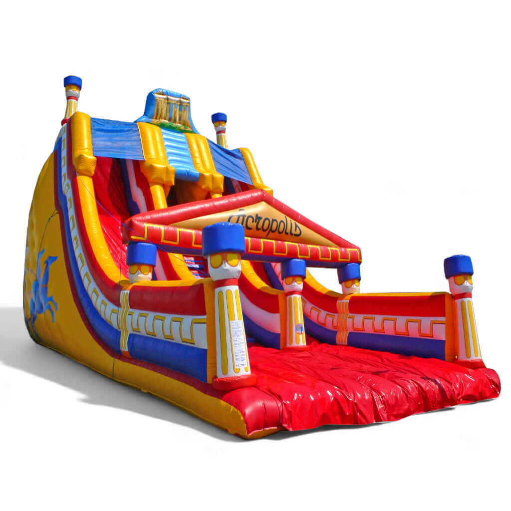 Jumprutsche Acropolis – Antikes Eventmodul mit majestätischem Design - Riesenrutsche kaufen | Luftrutsche Attraktion | auf Lager ✔ Jumprutsche Acropolis – Antikes Eventmodul mit majestätischem Design - Riesenrutsche kaufen | Luftrutsche Attraktion | auf Lager ✔