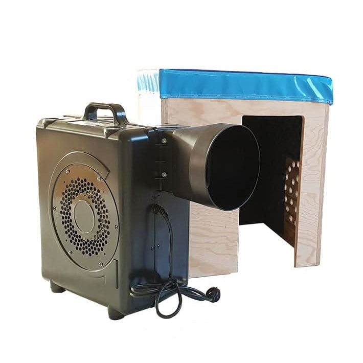 Lärmschutz Schalldämpfer für Gibbons Hüpfburgen Gebläse