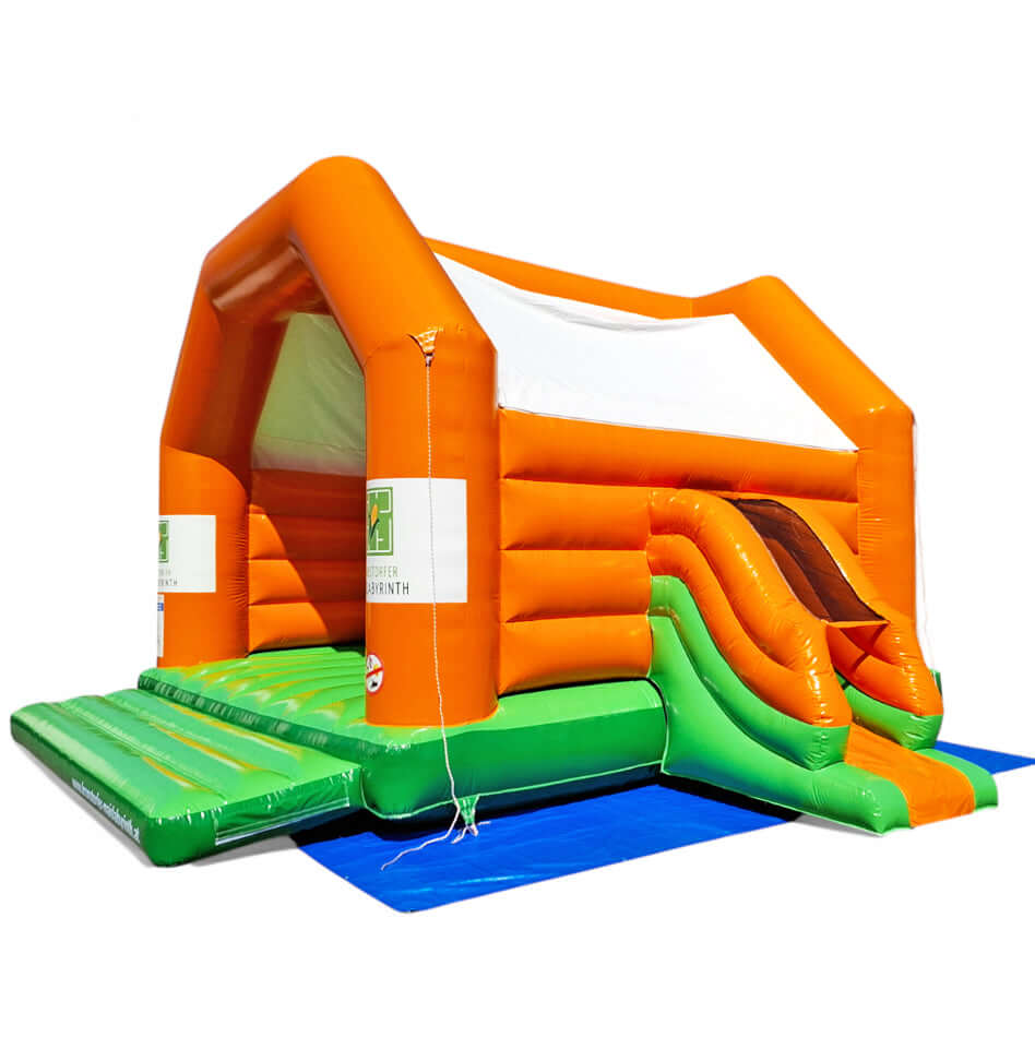 Personalisierte Hüpfburg Maislabyrinth mit Rutsche - Aufblasbare Werbung | Werbeträger | Inflatables online kaufen! Personalisierte Hüpfburg Maislabyrinth mit Rutsche - Aufblasbare Werbung | Werbeträger | Inflatables online kaufen!