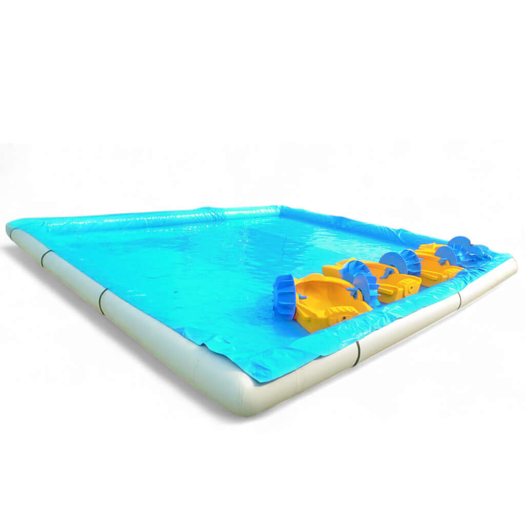 Power Paddle Boat mit Becken mieten 6x6m - Wasserspaß für Events - Hüpfburgen mieten für jeden Anlass | Über 300 Spielgeräte Power Paddle Boat mit Becken mieten 6x6m - Wasserspaß für Events - Hüpfburgen mieten für jeden Anlass | Über 300 Spielgeräte