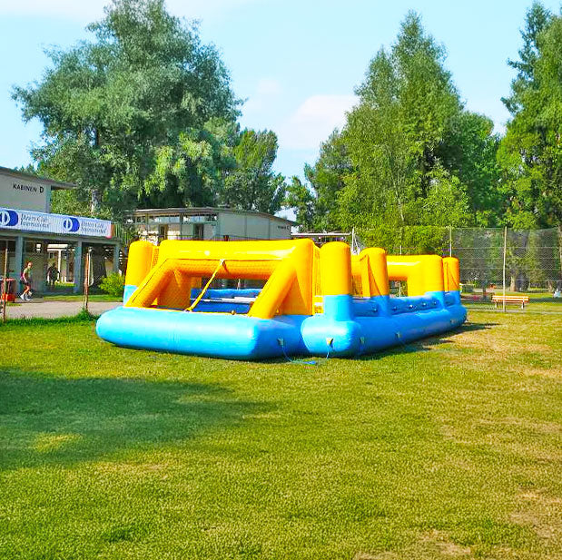 Riesenwuzzler mieten 10 Spieler – Profi-Modell 13,5 x 7 m in Blau-Gelb - Sport Spiele mieten | Fußball Dart | Water Soccer ✔ Verleih Riesenwuzzler mieten 10 Spieler – Profi-Modell 13,5 x 7 m in Blau-Gelb - Sport Spiele mieten | Fußball Dart | Water Soccer ✔ Verleih