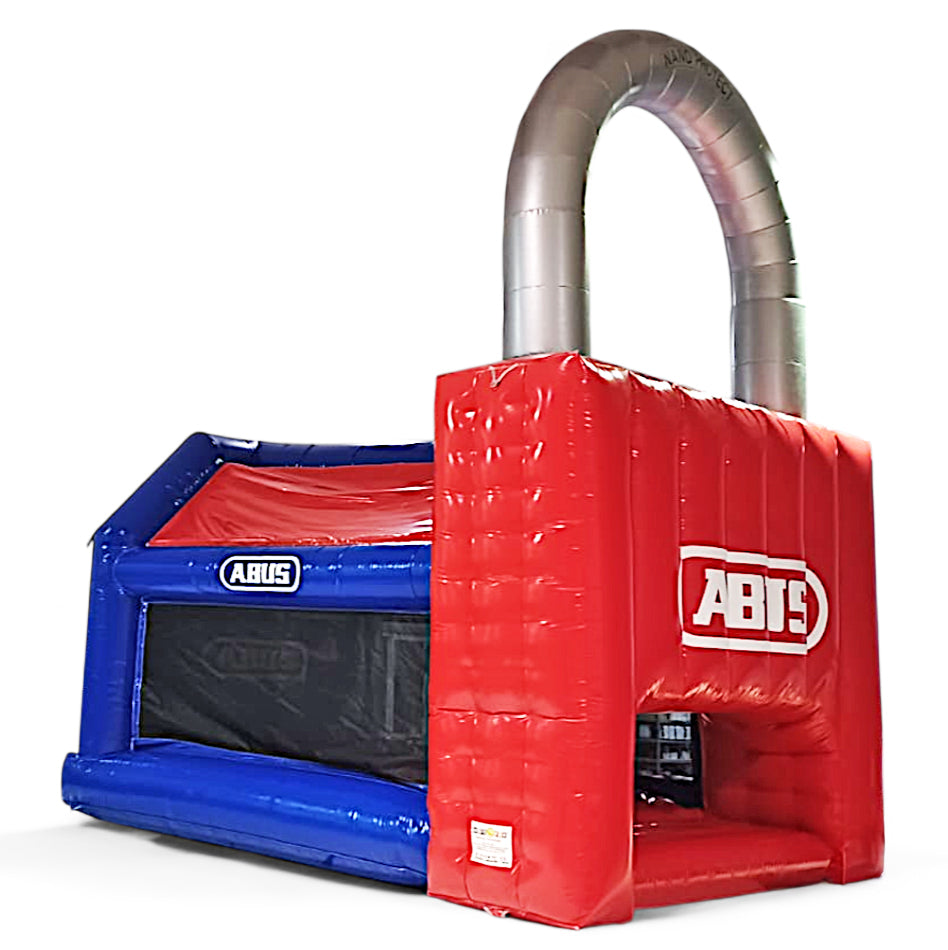 Hüpfburg Vorhangschloss Sonderform - Sonderanfertigung - Aufblasbare Werbung | Werbeträger | Inflatables online kaufen! Hüpfburg Vorhangschloss Sonderform - Sonderanfertigung - Aufblasbare Werbung | Werbeträger | Inflatables online kaufen!