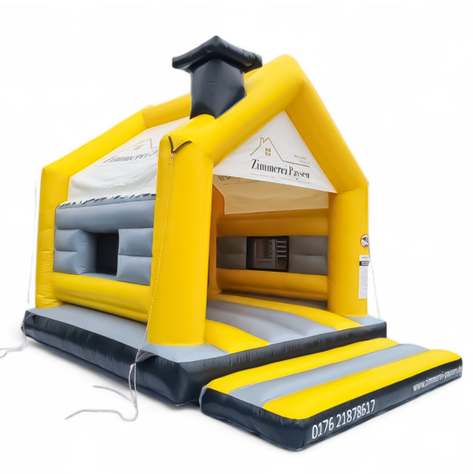 Personalisierte Hüpfburg Zimmerei Holzbau Paysen - Aufblasbare Werbung | Werbeträger | Inflatables online kaufen! Personalisierte Hüpfburg Zimmerei Holzbau Paysen - Aufblasbare Werbung | Werbeträger | Inflatables online kaufen!