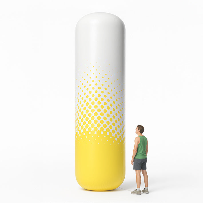 Werbesäule XXL – aufblasbar in Ihrem Design - Aufblasbare Werbesäule kaufen | im Stil Ihrer Marke Werbesäule XXL – aufblasbar in Ihrem Design - Aufblasbare Werbesäule kaufen | im Stil Ihrer Marke