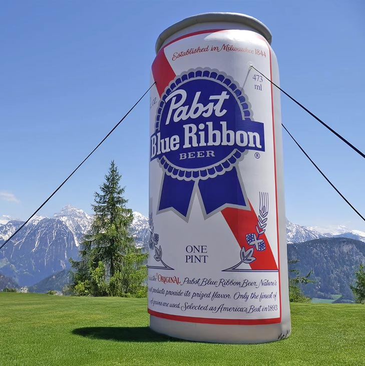 Aufblasbare Dose mit individuellem Design - Aufblasbare Produktnachbildung kaufen | Werben in Großformat Aufblasbare Dose mit individuellem Design - Aufblasbare Produktnachbildung kaufen | Werben in Großformat