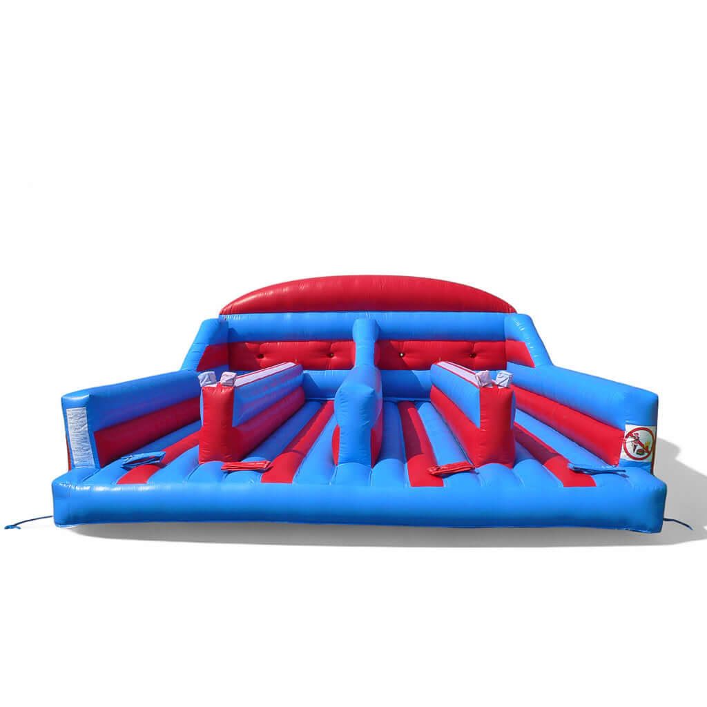 Aufblasbarer Bungee Run für 4 Spieler – actionreiches Wettkampfmodul für Teamduelle und sportliche Herausforderungen