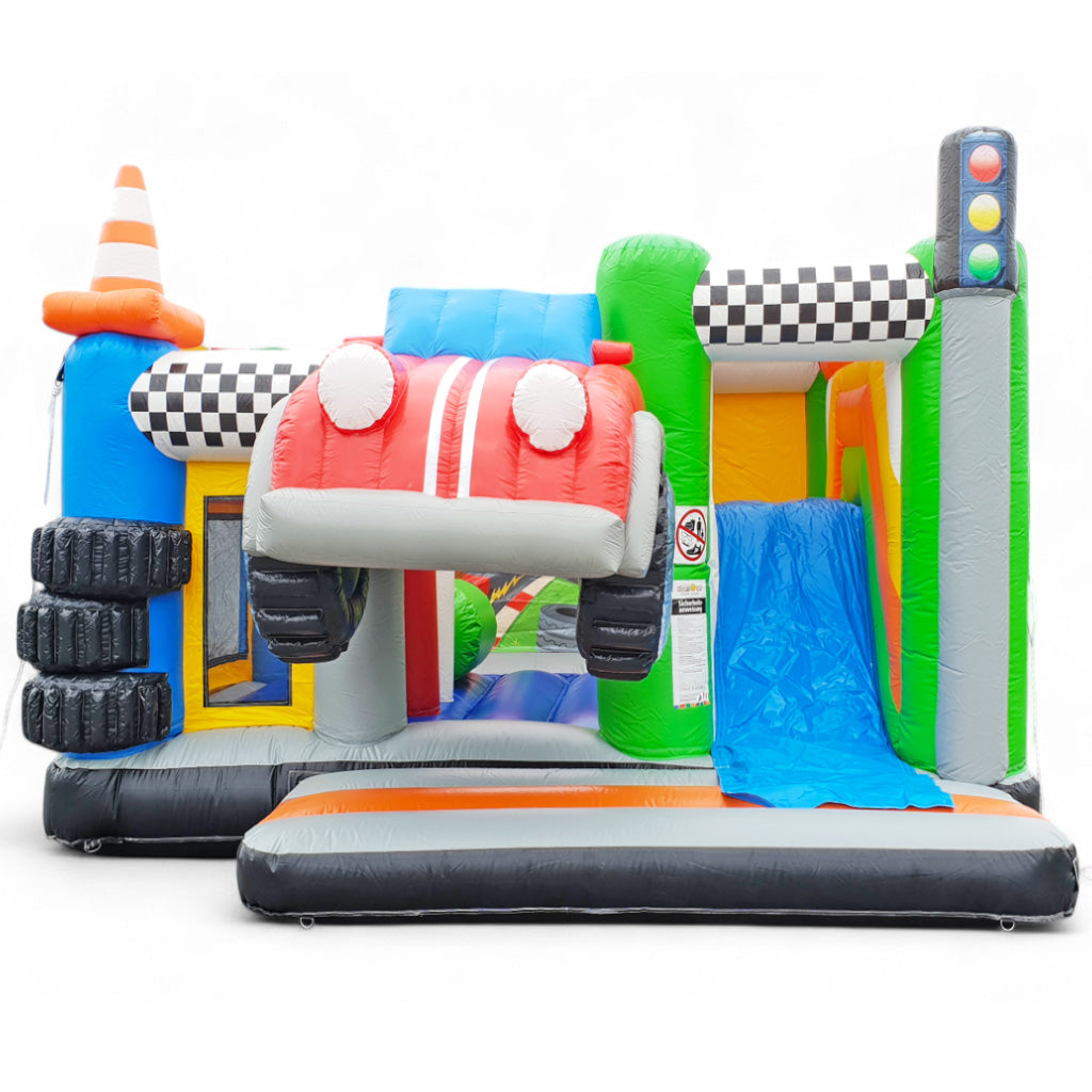 Multiplay Hüpfburg Auto mieten 5,6×5,3m - Rennspaß für kleine Abenteur - Hüpfburgen mieten für jeden Anlass | Über 300 Spielgeräte Multiplay Hüpfburg Auto mieten 5,6×5,3m - Rennspaß für kleine Abenteur - Hüpfburgen mieten für jeden Anlass | Über 300 Spielgeräte