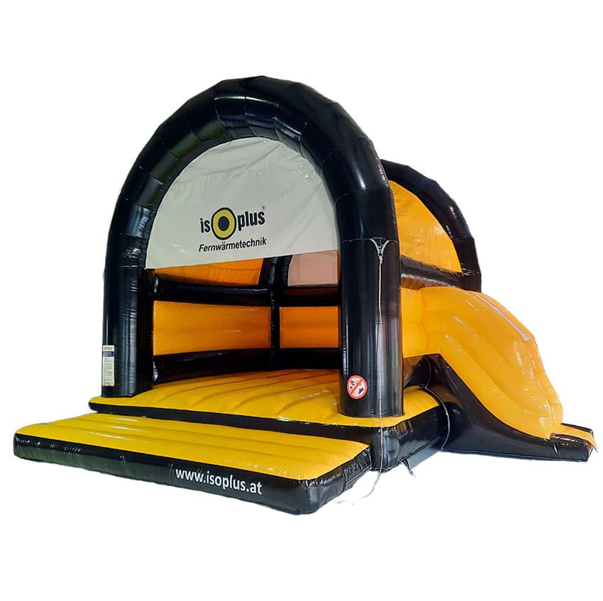 Hüpfburg isoplus Fernwärmetechnik mit Rutsche - Aufblasbare Werbung | Werbeträger | Inflatables online kaufen! Hüpfburg isoplus Fernwärmetechnik mit Rutsche - Aufblasbare Werbung | Werbeträger | Inflatables online kaufen!