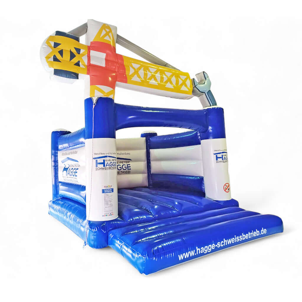 Hüpfburg Kran – Baustellenabenteuer für kleine Bauprofis - Hüpfburgen kaufen mit 5 Jahren Garantie | In AT, DE & CH Hüpfburg Kran – Baustellenabenteuer für kleine Bauprofis - Hüpfburgen kaufen mit 5 Jahren Garantie | In AT, DE & CH