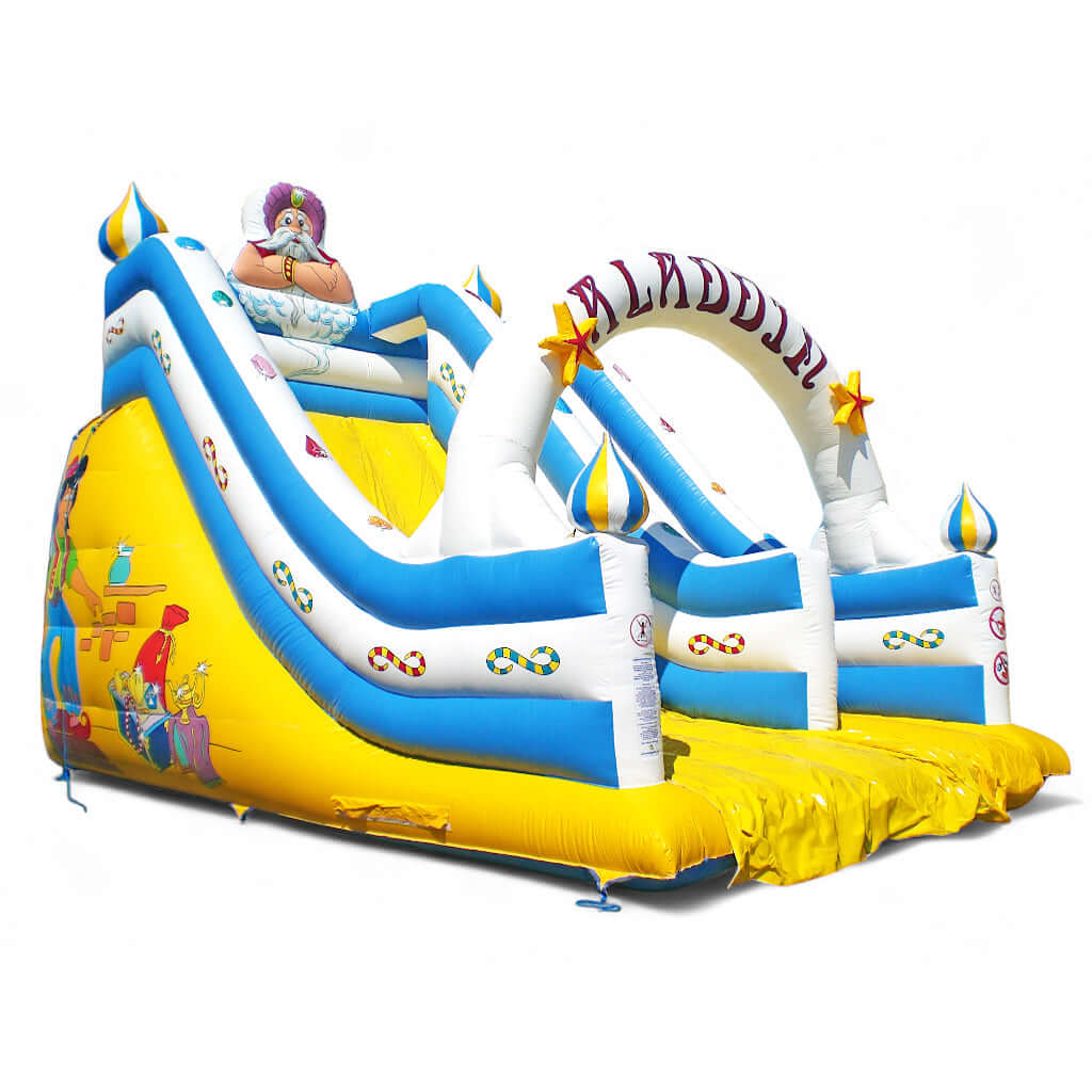 Hüpfburg Riesenrutsche Aladdin - Riesenrutsche kaufen | Luftrutsche Attraktion | auf Lager ✔ Hüpfburg Riesenrutsche Aladdin - Riesenrutsche kaufen | Luftrutsche Attraktion | auf Lager ✔
