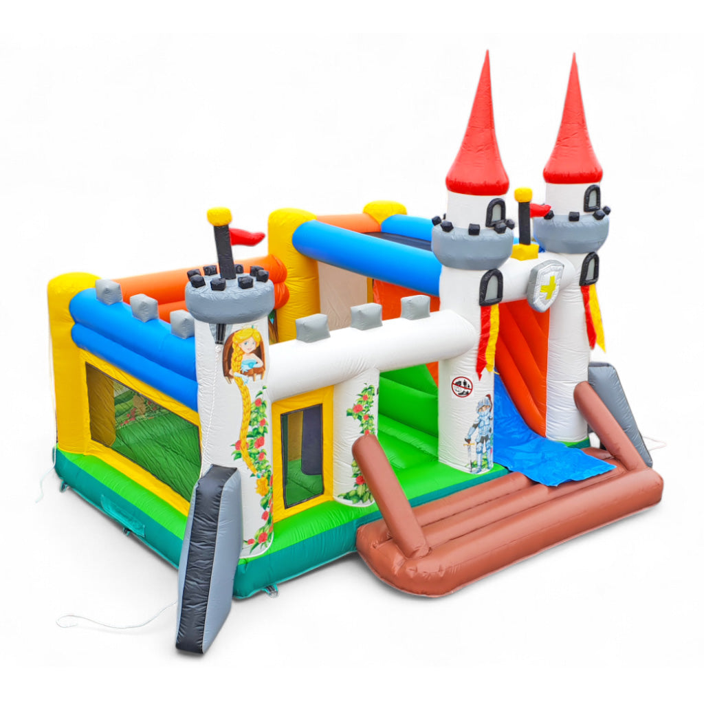 Multiplay Hüpfburg Ritter 5,3x5,6 m – Mittelalterlicher Spaß für kleine Helden - Hüpfburgen mieten für jeden Anlass | Über 300 Spielgeräte Multiplay Hüpfburg Ritter 5,3x5,6 m – Mittelalterlicher Spaß für kleine Helden - Hüpfburgen mieten für jeden Anlass | Über 300 Spielgeräte
