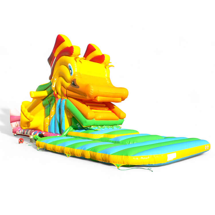 Hüpfburg Snappy Maulrutsche Ente - Riesenrutsche kaufen | Luftrutsche Attraktion | auf Lager ✔ Hüpfburg Snappy Maulrutsche Ente - Riesenrutsche kaufen | Luftrutsche Attraktion | auf Lager ✔