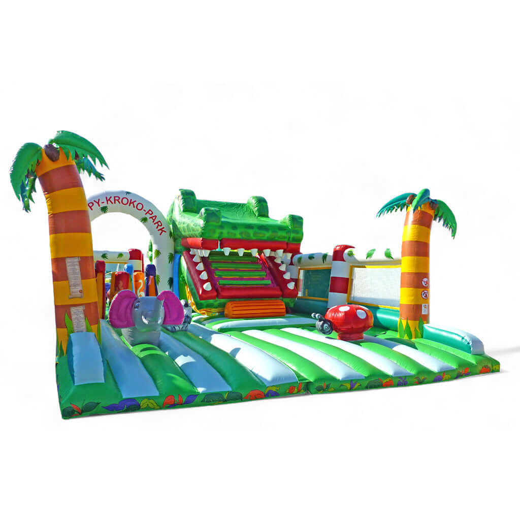 Hüpfburg Snappy Maulrutsche Krokodil Super - Riesenrutsche kaufen | Luftrutsche Attraktion | auf Lager ✔ Hüpfburg Snappy Maulrutsche Krokodil Super - Riesenrutsche kaufen | Luftrutsche Attraktion | auf Lager ✔