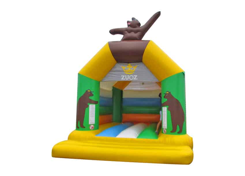 Hüpfburg Bär – Gumpischloss mit Dach - Aufblasbare Werbung | Werbeträger | Inflatables online kaufen! Hüpfburg Bär – Gumpischloss mit Dach - Aufblasbare Werbung | Werbeträger | Inflatables online kaufen!