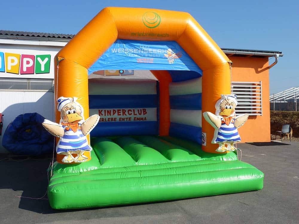 Hüpfburg mit Dach Erlebnisreich - Aufblasbare Werbung | Werbeträger | Inflatables online kaufen! Hüpfburg mit Dach Erlebnisreich - Aufblasbare Werbung | Werbeträger | Inflatables online kaufen!