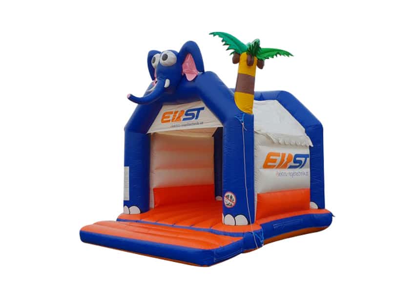 Hüpfburg Elefant mit Dach, Erst - Aufblasbare Werbung | Werbeträger | Inflatables online kaufen! Hüpfburg Elefant mit Dach, Erst - Aufblasbare Werbung | Werbeträger | Inflatables online kaufen!
