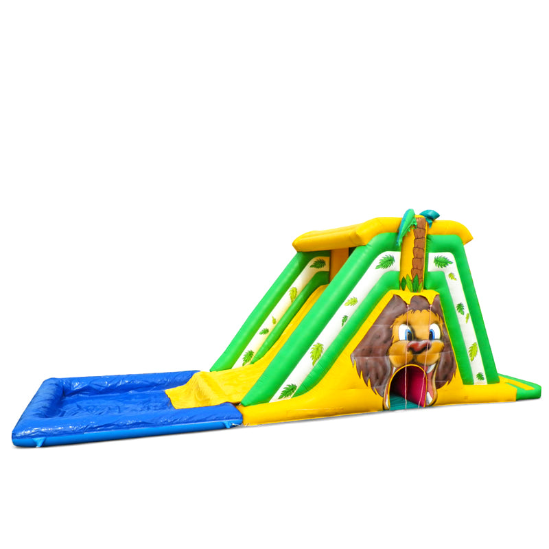 Wasserrutsche Tiger mit Wasserbecken mieten 10×4,5m - Modular Ja Klar - Riesenrutsche mieten | Luftrutschen Verleih ☆☆☆☆☆ Wasserrutsche Tiger mit Wasserbecken mieten 10×4,5m - Modular Ja Klar - Riesenrutsche mieten | Luftrutschen Verleih ☆☆☆☆☆