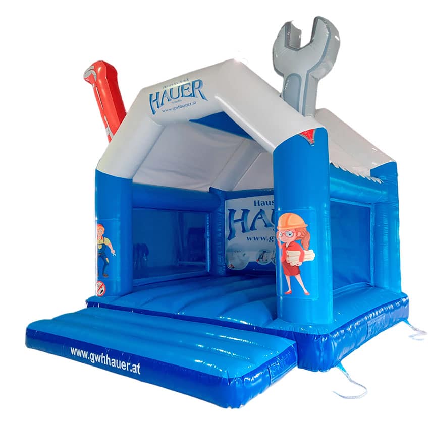 Hüpfburg Werkzeug mit Zange und Schraubenschlüssel - Aufblasbare Werbung | Werbeträger | Inflatables online kaufen! Hüpfburg Werkzeug mit Zange und Schraubenschlüssel - Aufblasbare Werbung | Werbeträger | Inflatables online kaufen!