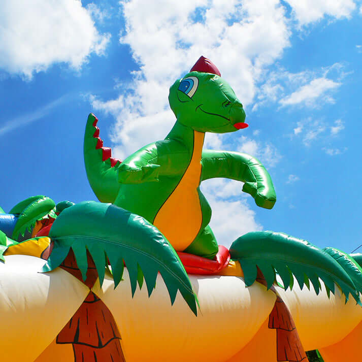 Jumprutsche Dino – Rasante Dschungel-Action - Riesenrutsche kaufen | Luftrutsche Attraktion | auf Lager ✔ Jumprutsche Dino – Rasante Dschungel-Action - Riesenrutsche kaufen | Luftrutsche Attraktion | auf Lager ✔