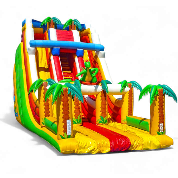 Jumprutsche Dino – Rasante Dschungel-Action - Riesenrutsche kaufen | Luftrutsche Attraktion | auf Lager ✔ Jumprutsche Dino – Rasante Dschungel-Action - Riesenrutsche kaufen | Luftrutsche Attraktion | auf Lager ✔