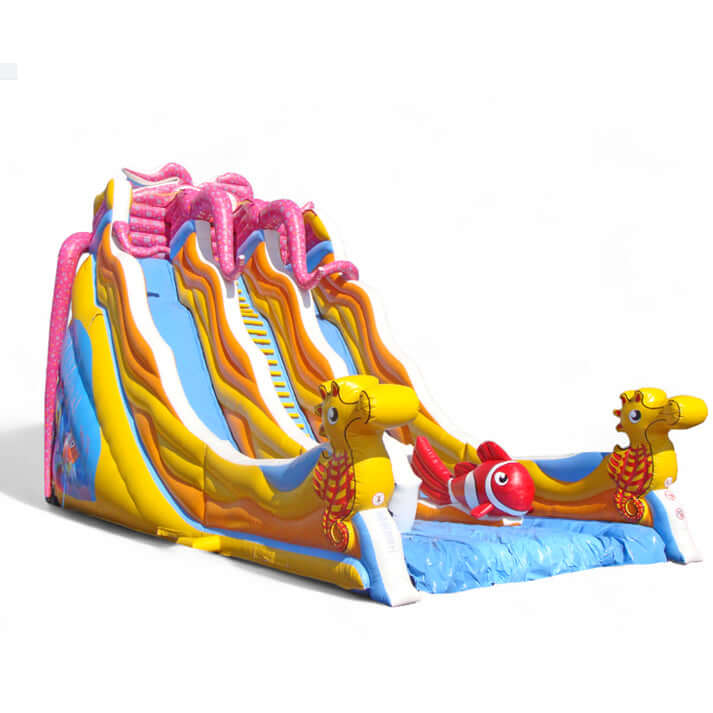 Jumprutsche Octopus mit Meeresdesign - Riesenrutsche kaufen | Luftrutsche Attraktion | auf Lager ✔ Jumprutsche Octopus mit Meeresdesign - Riesenrutsche kaufen | Luftrutsche Attraktion | auf Lager ✔