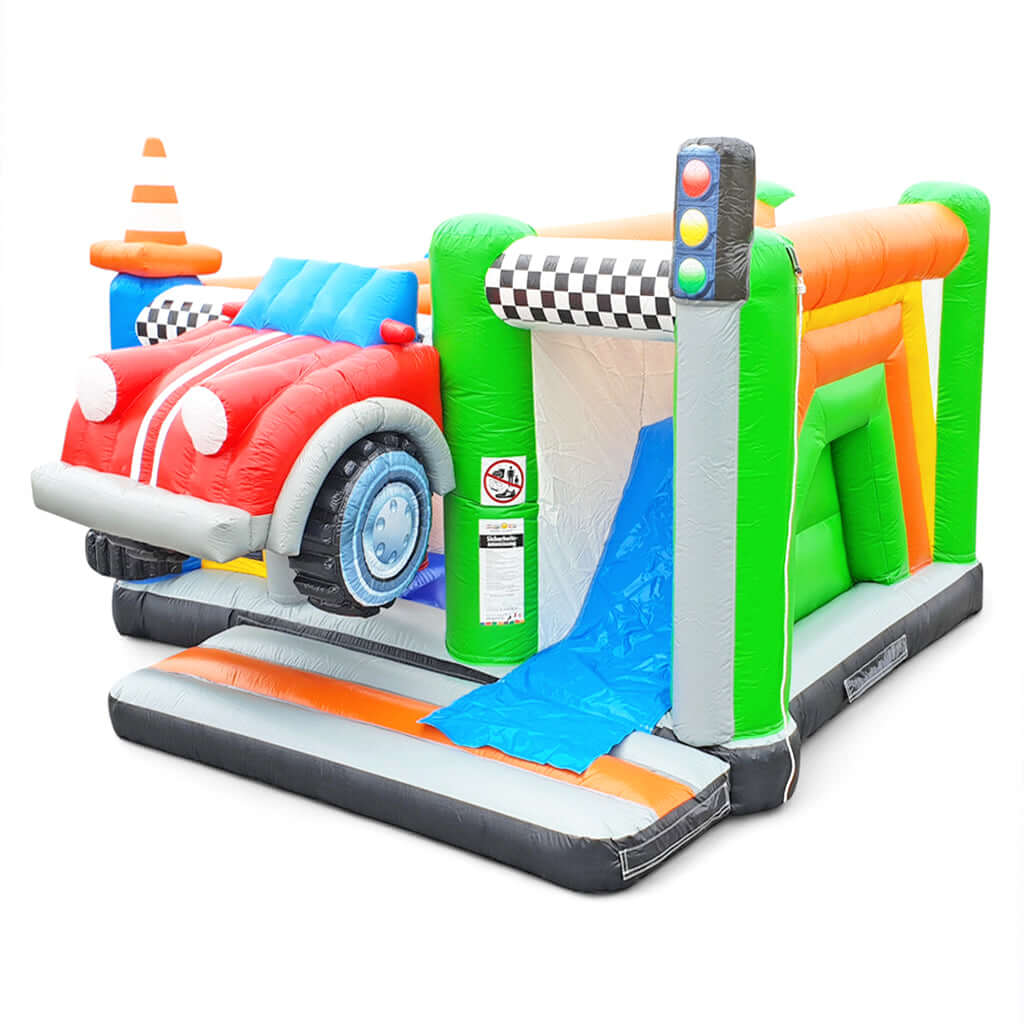 Hüpfburg Auto mit Rutsche Multiplay - Hüpfburg Hersteller | Hüpfburgen von Happy Fun seit 1985 Hüpfburg Auto mit Rutsche Multiplay - Hüpfburg Hersteller | Hüpfburgen von Happy Fun seit 1985